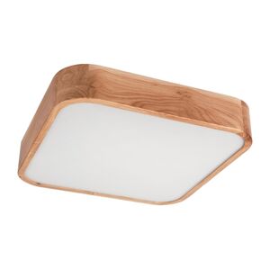 Stropní svítidlo OAK SQUARE 4xE27/15W/230V 45x45 cm dub