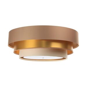 Stropní svítidlo TRINITI 2xE27/60W/230V hnědá/zlatá/béžová