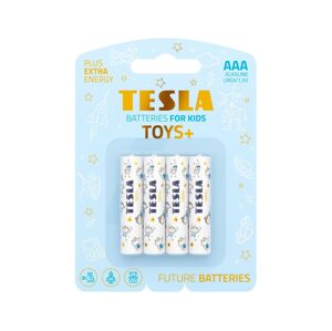 Tesla Batteries Tesla Batteries - 4 ks Alkalická baterie AAA TOYS+ 1,5V