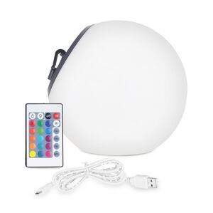 Top Light BALL RGB RC - LED RGB Stmívatelné solární svítidlo LED/1,2W/3,7V IP44 BALL RGB RC