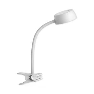 Top Light - LED Stolní lampa s klipem LED/4,5W/230V bílá Olivia KL B