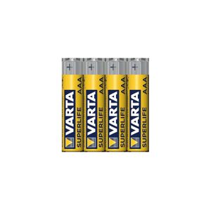 Varta Varta 2003101304 - 4 ks Zinkochloridová baterie SUPERLIFE AAA 1,5V