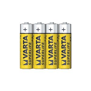 VARTA Varta 2006 - 4 ks Zinkouhlíková baterie SUPERLIFE AA 1,5V