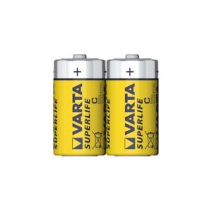 Varta Varta 2014 - 2 ks Zinkouhlíková baterie SUPERLIFE C 1,5V