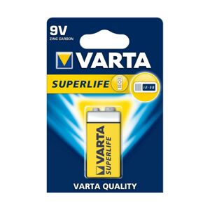 VARTA Varta 2022 - 1 ks Zinkouhlíková baterie SUPERLIFE 9V