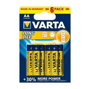 Varta Varta 4106 - 6 ks Alkalické baterie LONGLIFE EXTRA AA 1,5V