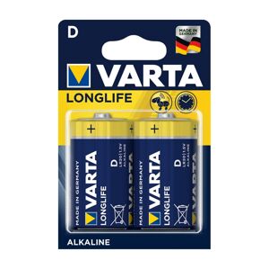 Varta Varta 4120 - 2 ks Alkalická baterie LONGLIFE EXTRA D 1,5V
