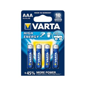 Varta Varta 4903 - 4 ks Alkalická baterie HIGH ENERGY AAA 1,5V