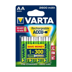 Varta Varta 5716 - 4 ks Nabíjecí baterie ACCU AA NiMH/2600mAh/1,2V