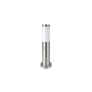 Venkovní lampa se senzorem 1xE27/60W/230V IP44 45cm matný chrom