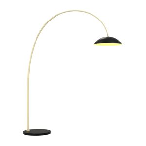 Wofi 3001-104 - LED Stmívatelná stojací lampa ROSCOFF LED/21W/230V černá/zlatá 3001-104