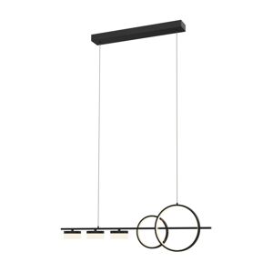 Wofi 7030-502 - LED Stmívatelný lustr na lanku MESSINA LED/40W/230V černá 7030-502
