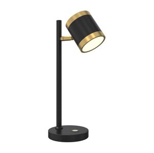 Wofi 8003-104S - LED Stmívatelná stolní lampa TOULOUSE LED/10W/230V černá/zlatá 8003-104S
