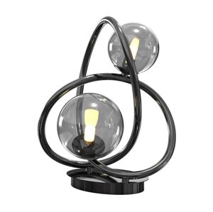 Wofi 8014-205 - LED Stolní lampa NANCY 2xG9/3,5W/230V černá/chrom 8014-205