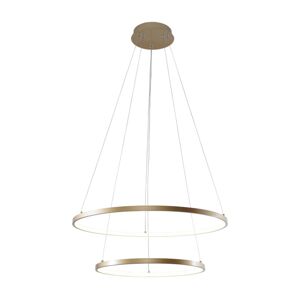 Zuma Line Zuma Line 18140GD-2 - LED Lustr na lanku BRENO LED/50W/230V 3000/4000/6000K
