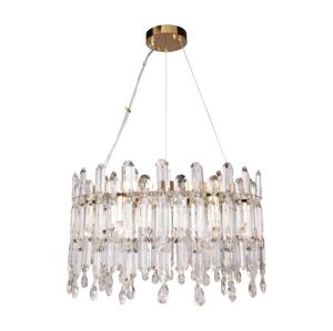Zuma Line 9867-500 - Lustr na lanku CROWN 6xE14/40W/230V zlatá 9867-500
