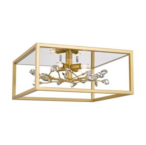 Zuma Line Zuma Line C0578-04A-B5V7 - Stropní svítidlo SPRING 4xG9/33W/230V zlatá