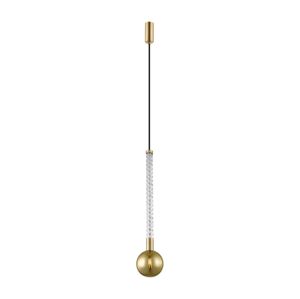 Zuma Line Zuma Line P0583-01A-2GHF - Lustr na lanku MIDA 1xG9/6W/230V mosaz
